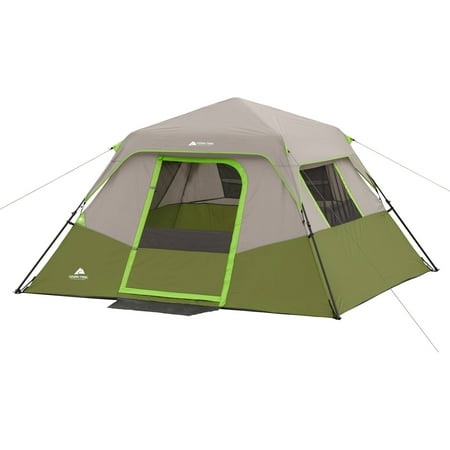 Coleman 6-Person Instant Cabin Tent and Coleman 6-Person Instant Tent Rainfly Accessory Bundle
